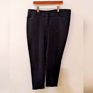 White House Black Market Black Slim Ankle Dress Pant Size 2